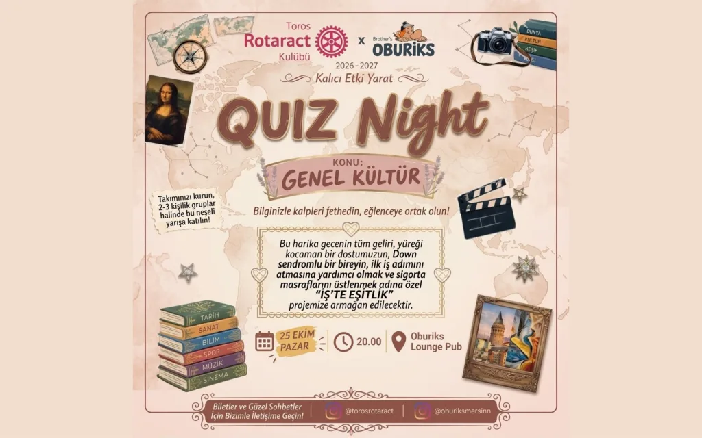 QUIZ NIGHT ETKİNLİĞİ